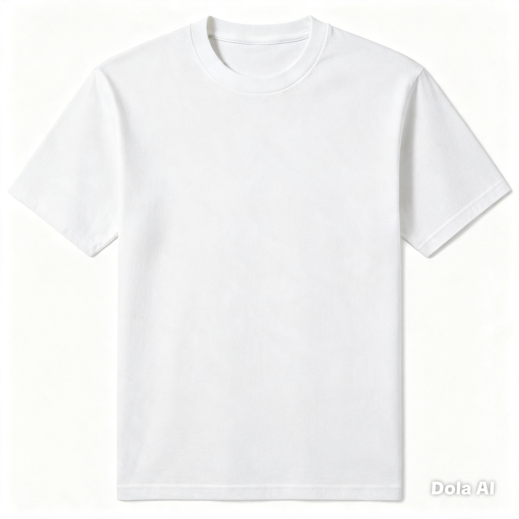 TOP FIELD - Premium Heavyweight White T‑Shirt — 100% Combed Cotton — Same Quality As High‑Street Essentials — Not See‑Through
